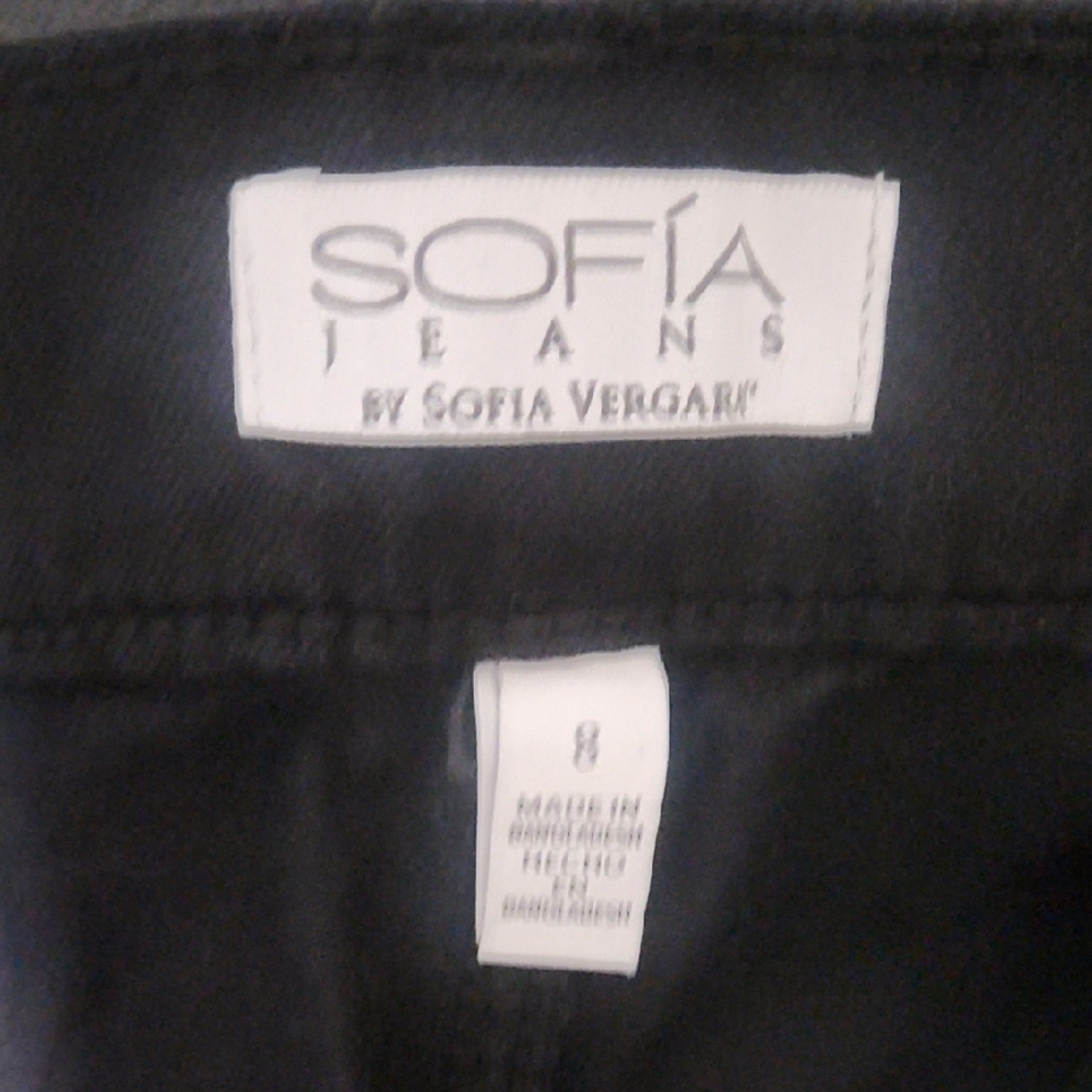 Sofia By Sofia Vergara Black Cargo Pants - image 4